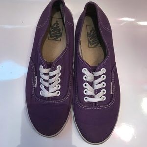 Purple Lo-Pro Vans